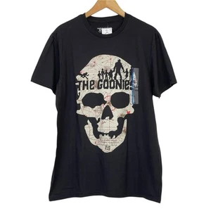 The Goonies 100% Cotton T Shirt Hybrid Apparel size Large Black - Picture 1 of 3