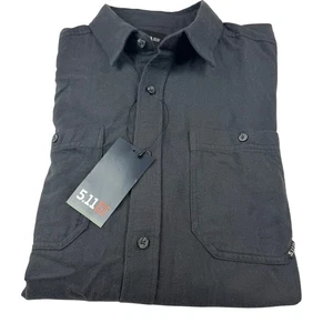 5.11 Tactical Silverwood Flannel Shirt - Men's Large, NWT - Picture 1 of 5