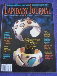 LAPIDARY JOURNAL - SOUTH WEST STYLE - Nov 1998 v 52 # 8 - Bild 1 von 1