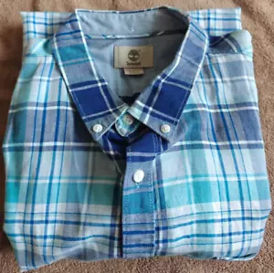 Timberland Men's Long Sleeve Casual Shirt XXL Slim Fit Excellent Condition - Picture 1 of 11