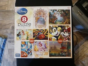 Mega Puzzles Disney 8 Puzzle Collection 150 Or 300 Pieces Brand New Sealed - Picture 1 of 4