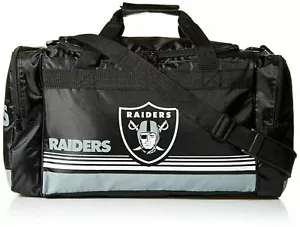 Las Vegas Raiders NFL Gym Travel Luggage Core Duffel Bag - Bild 1 von 6