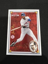 JIM RICE Boston Red Sox 100th 2001 Fleer Yawkey's Heroes #3 of 20 YH MLB HOF