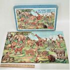 Victory Vintage Wood Puzzle Jig Saw Made In England~Jungle~