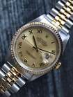 Rolex 39713: Datejust 36, Watch Ref. 16233, Box and Papers 2002