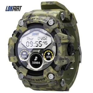 ATTACK GT Smart Watch Outdoor Sport Bluebooth Call Compass Flashlight Music SOS - Picture 1 of 24