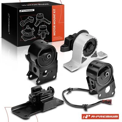 Soporte de motor y transmisión 4 piezas para Nissan Murano 2003-2007 V6 3,5 L tracción delantera Foto 1 de 4