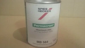 MB584 Spies Hecker Solvent Basecoat 1 litre Tinter Diamond Copper Mixing Toner - Picture 1 of 2