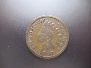 1897 Indian Head Penny Cent sehr guter Zustand - Bild 1 von 2