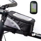 Bicycle MTB Bike Bag Smart Phone Holder Waterproof Handlebar Frame Pannier UK