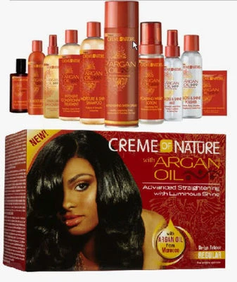 CREAM OF NATURE ARGAN OIL FROM MOROCCO CREME OF NATURE MAROKKANISCHES ARGANÖL HAARPFLEGEPRODUKT