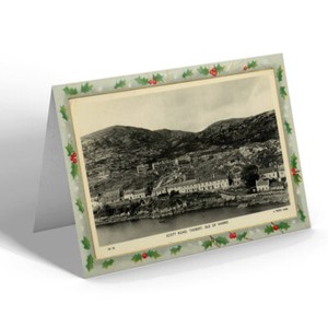 CHRISTMAS CARD Vintage Scotland - Scott Road, Tarbert, Isle of Harris