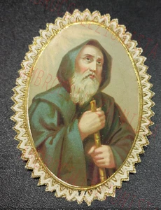 Santino Antico con Pizzo - San Francesco di Paola (Ovale Anonimo) - Picture 1 of 2