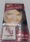 Florida State 12 count Face & Body Decals Temp Tattoos NCAA Licensed 