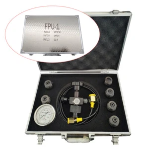Kit de prueba de presión de válvula de gas de llenado de carga de nitrógeno acumulador hidráulico 7 en 1 - Imagen 1 de 7
