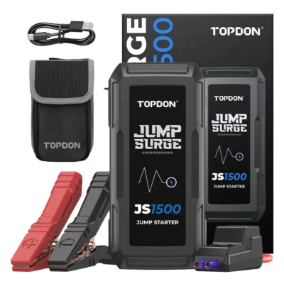 TOPDON JS1500/JS2000/JS3000 Avviamento Auto Jump Starter Booster Powerbank
