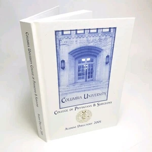 Libro 2001 Columbia University College Physicians & Surgeons di Alumni Directory - Foto 1 di 9