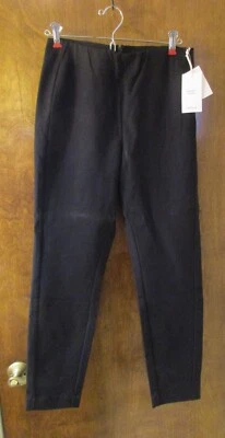 Nordstrom Everyday Women's Trouser Pants ~ Black Cotton/Spandex Size 8, MSRP $79 - Image 1 of 4