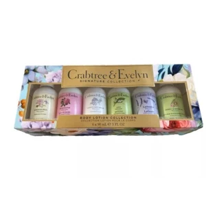 Crabtree & Evelyn SIGNATURE COLLECTION 6 profumi lozione corpo set regalo 6 x 3 fl oz - Foto 1 di 6