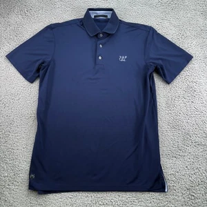 Greyson Polo Shirt Mens Small Navy Performance Stretch Golf WCC Logo - Picture 1 of 11