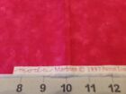 1  1/2YD X 44&quot; VINTAGE MODA MABLES PATRICK LOSE RED/ROSE TONE-ON-TONE  #6166