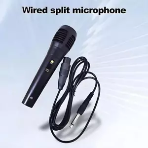 Wired Microphone Handheld Mic For Karaoke Singing DJ Recording W1B7 - Picture 1 of 11
