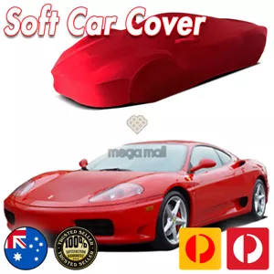 Classic Car Cover Ultra For Ferrari 360 F430 Scuderia All RED Soft Spandex - Picture 1 of 4