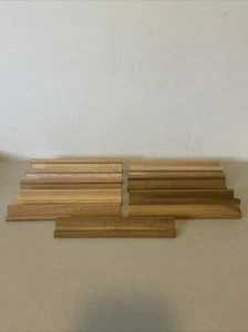 Lot of 11 Wood Scrabble Tile Racks ~ Crafts Replacements Craft Crafting Tools - Picture 1 of 5