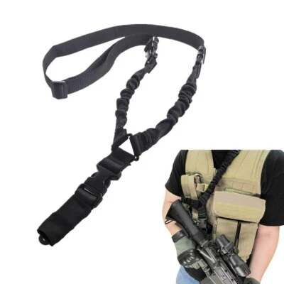 Tactical One Single Point Rifle Sling Gun Sling Strap with Quick Release Buckle - Image 1 of 4