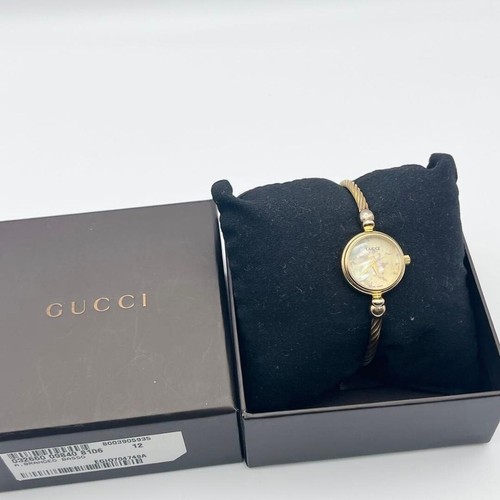 Orologio Donna Gucci 2700.2.L Quadrante Perla Oro Qz Usatoonante Funzio Ottimone