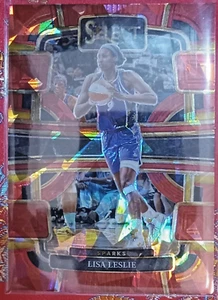 Lisa Leslie 2024 Select WNBA Basketball RED Cracked ICE Los Angeles Sparks #97 - Picture 1 of 1