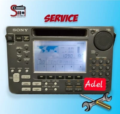 SONY ICF-SW55 Shortwave Radio Restoration, Repair, Update & Upgrade Service   - image 1 of 2