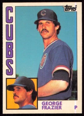 1984 Topps Traded George Frazier Chicago Cubs #39T - Image 1 of 2