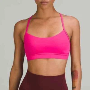 lululemon Flow Y BH Nulu Light Support, A-C Cups, SNCP. Wählen Sie Ihre Größe. Neu mit Etikett - Bild 1 von 3