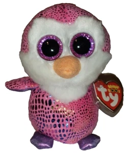 Juguete de peluche Ty Beanie Boos PATTY the Penguin (exclusivo de la justicia)(6 pulgadas) NUEVO MWMTs - Imagen 1 de 10