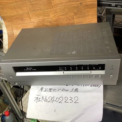 TOA tabletop amplifier 60W TA-2060 Used item operation not confirmed. - Image 1 of 4