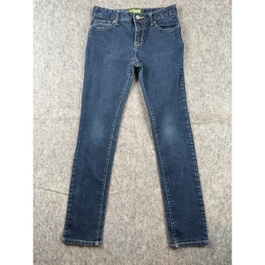 Old Navy Jeans Youth 12 Reg Blue Denim Cotton Dark Wash Super Skinny 5-Pockets - Bild 1 von 6