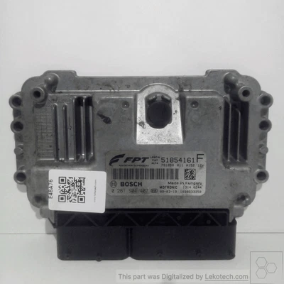 51854161 Centralina iniezione  ALFA ROMEO MiTo (X6) 1.4 (58Kw) Ber 3p/b/1368cc - Immagine 1 di 4