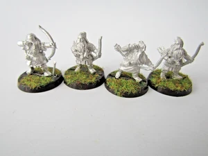 A22 WARHAMMER  LOTR / MIDDLE EARTH - MORIA DWARF BOWMEN X 4  METAL - Picture 1 of 2