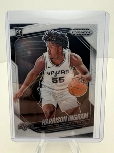 2024-25 Panini Prizm Black Harrison Ingram White RC Refractor #104/175 - Picture 1 of 3