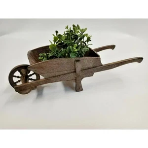 Regaline Turning Wheelbarrow Wood Looking USA 12” Model N-340 - Picture 1 of 8