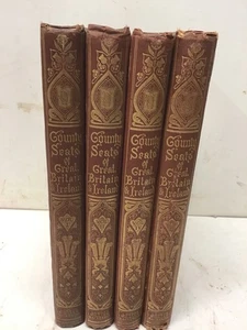 1880’s County Seats of The Noblemen&Gentlemen of Great Britain&Ireland 160 Color - Bild 1 von 24