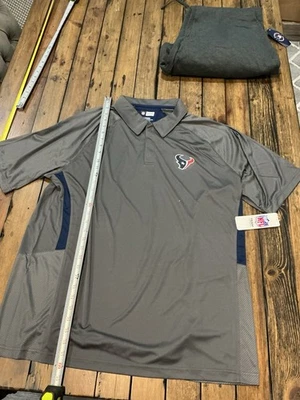 Camisa polo de golf Dri Fit material para hombre 2xl alta nueva con etiquetas NFL Patriots Foto 1 de 4