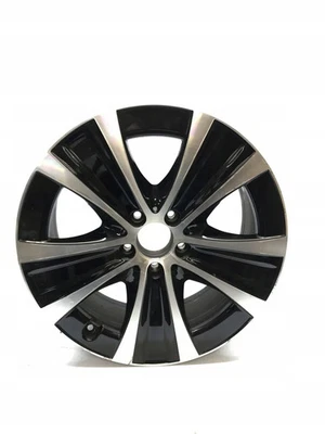 1x Alufelge 18 Zoll 8.0" 5x112 43ET Glanz Schwarz A2134013700 Mercedes-Benz - Bild 1 von 4