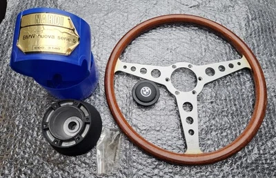 Volante de madera personal vintage ¡NUEVO! BMW 1602-2002 TII, turbo Foto 1 de 4