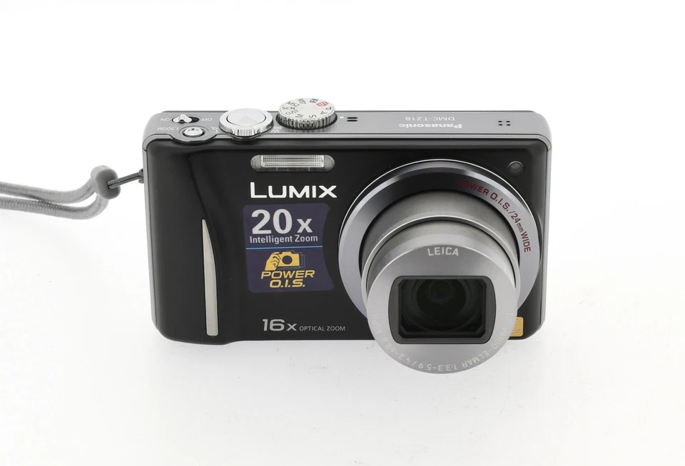 Panasonic Lumix DMC-TZ18 – Compact numérique – avec chargeur, batterie, courroie - Photo 1/4