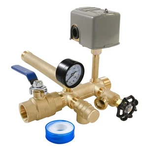 Kit de camiseta de tanque de presión de pozo de 1"x 11" para tanque de presión de pozo de agua con 40-60Psi... - Imagen 1 de 7