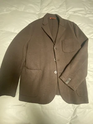 Barena Wool Men's 3-Button Unstructured Blazer - EU 54, US 42 Made in Italy - Image 1 of 4
