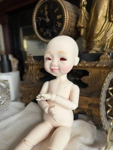 Nikki Britt Strawberry Banana Resin Angelique BJD Puppe! - Bild 1 von 4