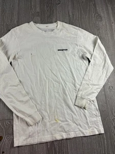 Camisa Patagonia Manga Larga Camiseta Blanca Búfalo Unisex XS - Imagen 1 de 12